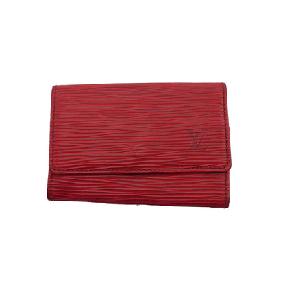 LOUIS VUITTON Key case Key holder M63817 Red Multicles6