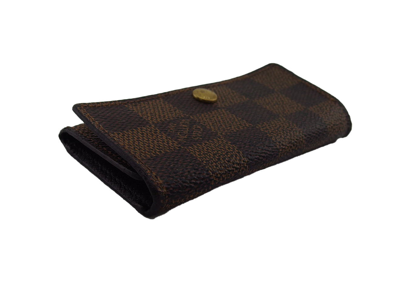LOUIS VUITTON Key case Key holder N62631 Brown beige Multicles4