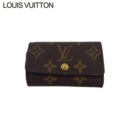 LOUIS VUITTON Key case Key holder M62630 Brown beige Multicles6