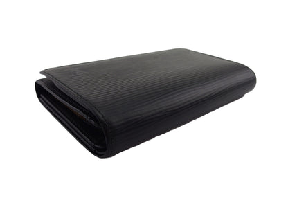 LOUIS VUITTON Long Wallet Purse M63502 black Portonebi Tresol