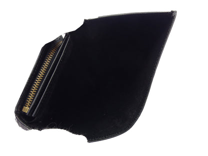 LOUIS VUITTON Long Wallet Purse M63502 black Portonebi Tresol