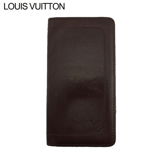 LOUIS VUITTON Bill Compartment M92999 Brown Porte Valeurs Cartes Credit