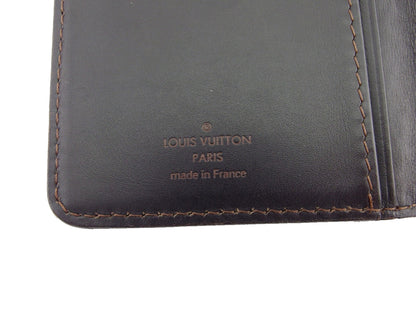 LOUIS VUITTON Bill Compartment M92999 Brown Porte Valeurs Cartes Credit