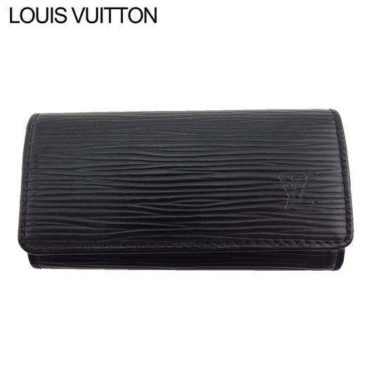 LOUIS VUITTON Key case Key holder M63822 black Multicles4