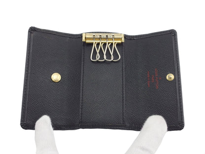 LOUIS VUITTON Key case Key holder M63822 black Multicles4