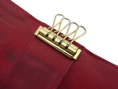 LOUIS VUITTON Key case Key holder Red Multicles4