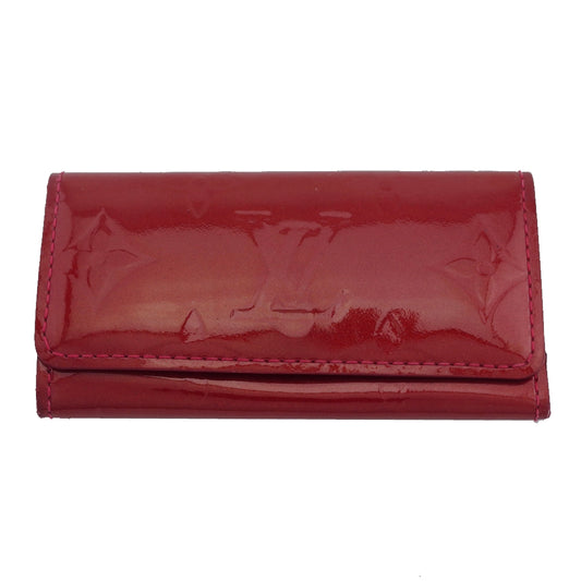 LOUIS VUITTON Key case Key holder Red Multicles4