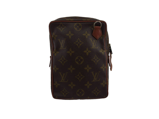 LOUIS VUITTON Shoulder Bag No.169 Brown beige Sac de Poche