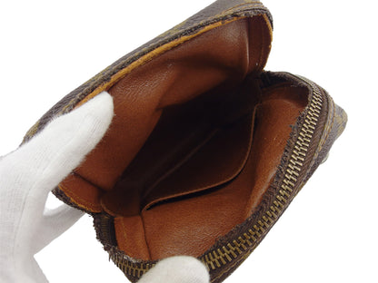 LOUIS VUITTON Shoulder Bag No.169 Brown beige Sac de Poche
