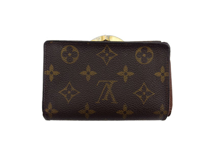 LOUIS VUITTON Bifold Wallet M61674 Brown beige Portefeuille Viennoiserie