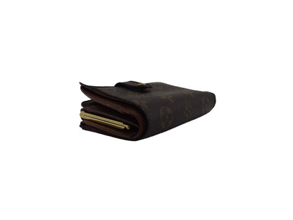 LOUIS VUITTON Bifold Wallet M61674 Brown beige Portefeuille Viennoiserie