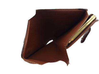 LOUIS VUITTON Bifold Wallet M61674 Brown beige Portefeuille Viennoiserie