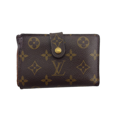 LOUIS VUITTON Bifold Wallet M61674 Brown beige Portefeuille Viennoiserie