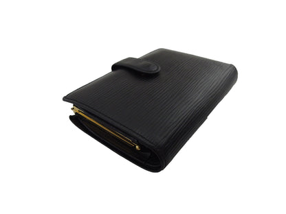 LOUIS VUITTON Bifold Wallet Noir Portonet Bie Vienova