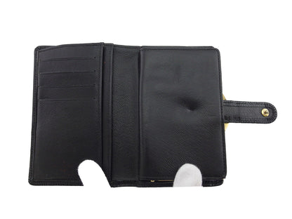 LOUIS VUITTON Bifold Wallet Noir Portonet Bie Vienova