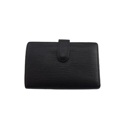 LOUIS VUITTON Bifold Wallet Noir Portonet Bie Vienova