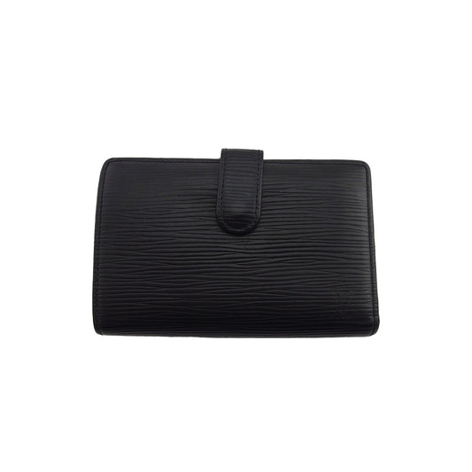 LOUIS VUITTON Bifold Wallet Noir Portonet Bie Vienova