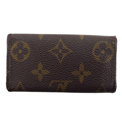LOUIS VUITTON Key case Key holder M62631 Brown beige Multicles4