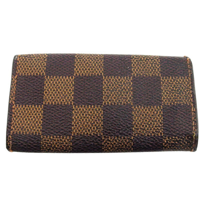 LOUIS VUITTON Key case Key holder N62631 Brown beige Multicles4
