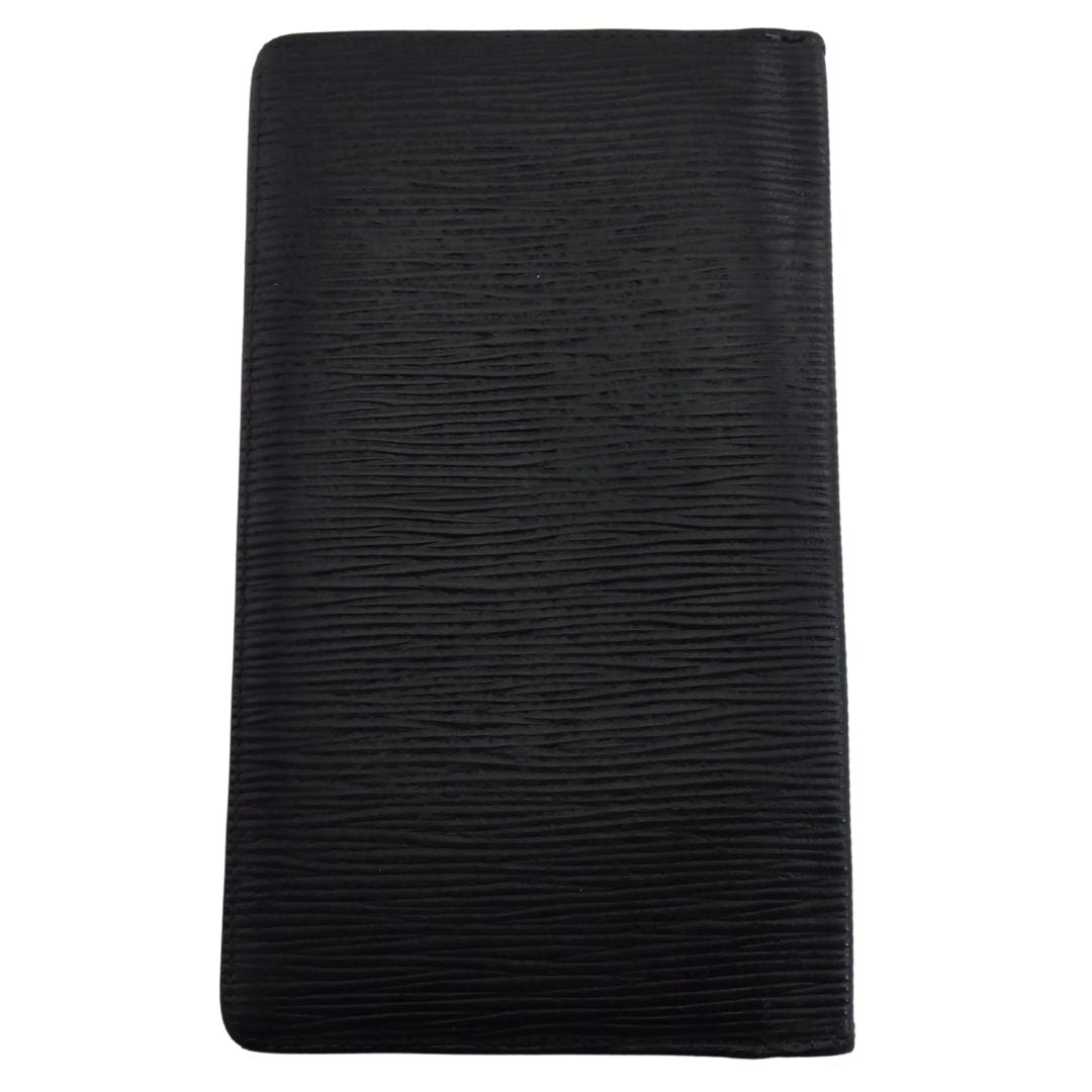 LOUIS VUITTON Bill Compartment M63732 black Portochequier Cartes Crdit
