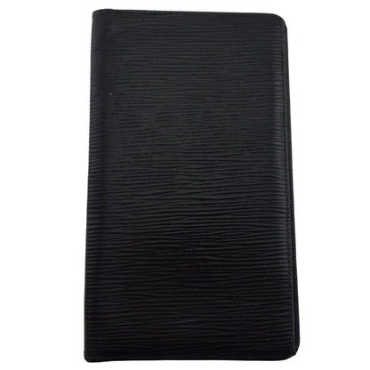 LOUIS VUITTON Bill Compartment M63732 black Portochequier Cartes Crdit
