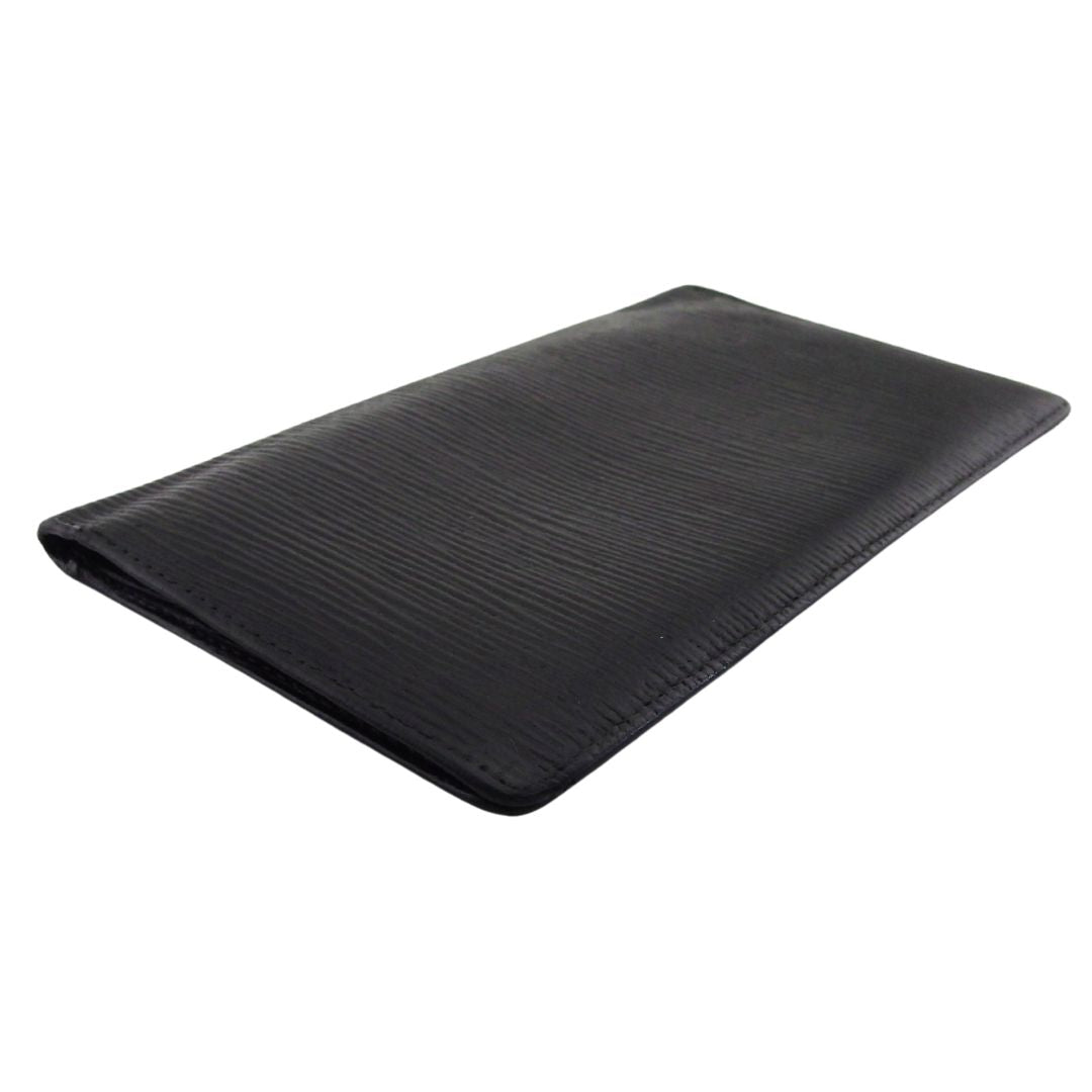 LOUIS VUITTON Bill Compartment M63732 black Portochequier Cartes Crdit