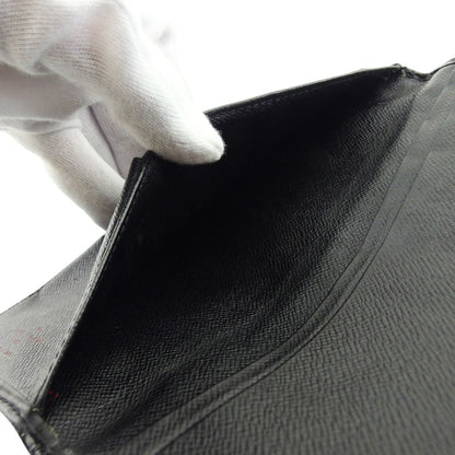 LOUIS VUITTON Bill Compartment M63732 black Portochequier Cartes Crdit