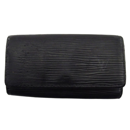 LOUIS VUITTON Key case Key holder Noir Multicles4