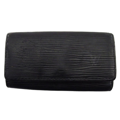 LOUIS VUITTON Key case Key holder Noir Multicles4