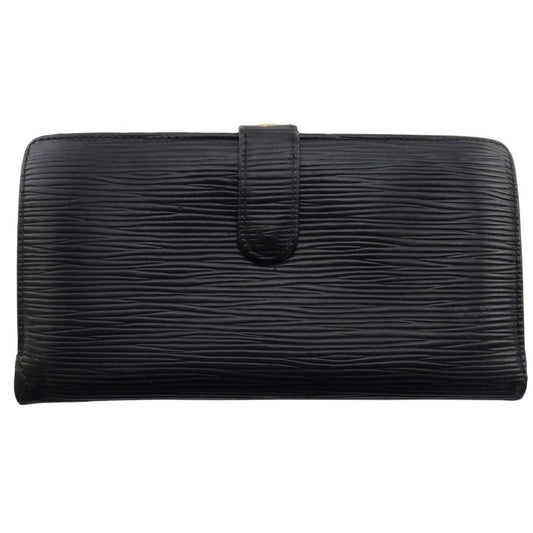 LOUIS VUITTON Bifold Wallet Noir Continental clutch