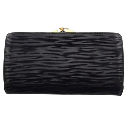 LOUIS VUITTON Bifold Wallet Noir Continental clutch