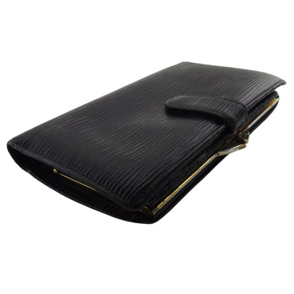 LOUIS VUITTON Bifold Wallet Noir Continental clutch
