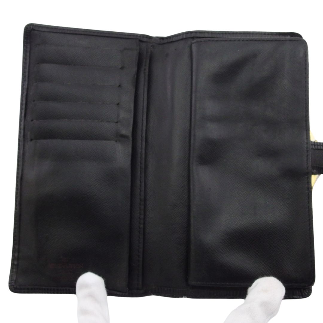 LOUIS VUITTON Bifold Wallet Noir Continental clutch