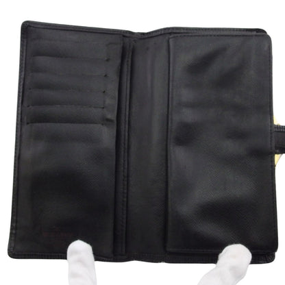 LOUIS VUITTON Bifold Wallet Noir Continental clutch