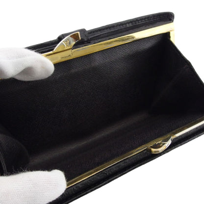 LOUIS VUITTON Bifold Wallet Noir Continental clutch