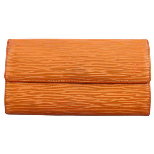 LOUIS VUITTON Long Wallet Purse Mandarin Pochette Porto Monnet Credit