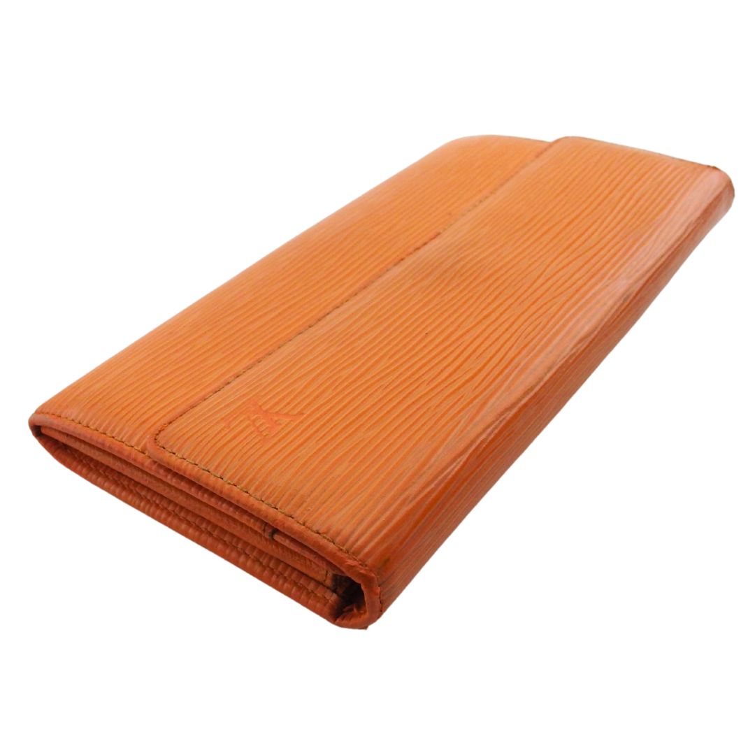 LOUIS VUITTON Long Wallet Purse Mandarin Pochette Porto Monnet Credit