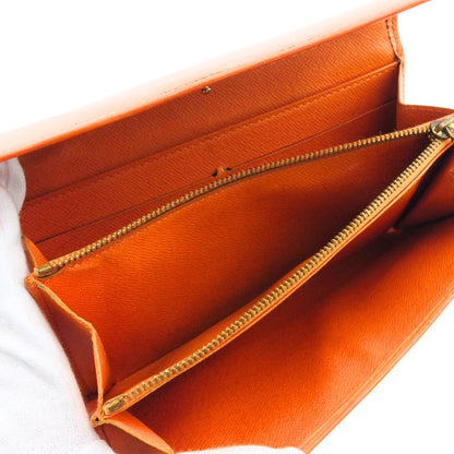 LOUIS VUITTON Long Wallet Purse Mandarin Pochette Porto Monnet Credit