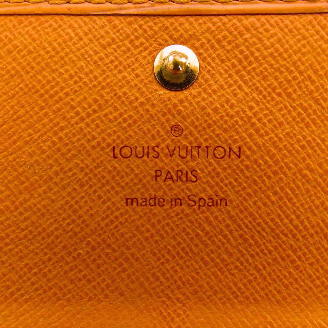 LOUIS VUITTON Long Wallet Purse Mandarin Pochette Porto Monnet Credit