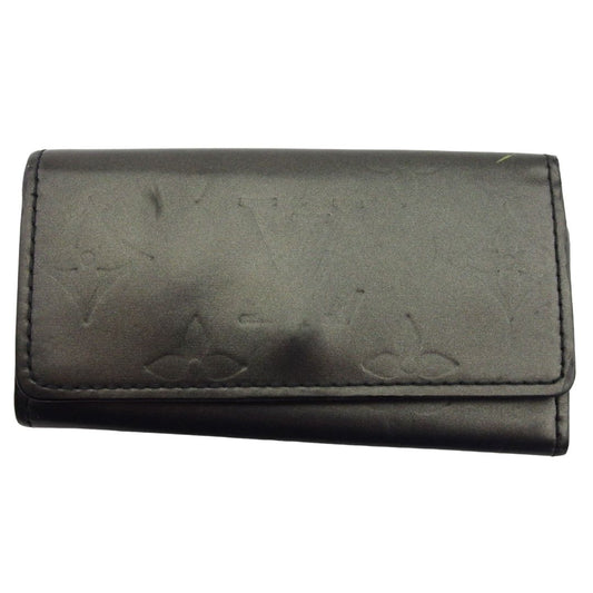 LOUIS VUITTON Key case Key holder M65162 Gray black Multicles4