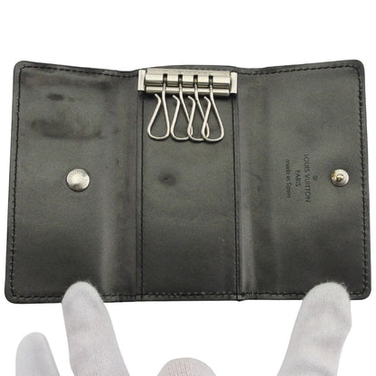 LOUIS VUITTON Key case Key holder M65162 Gray black Multicles4