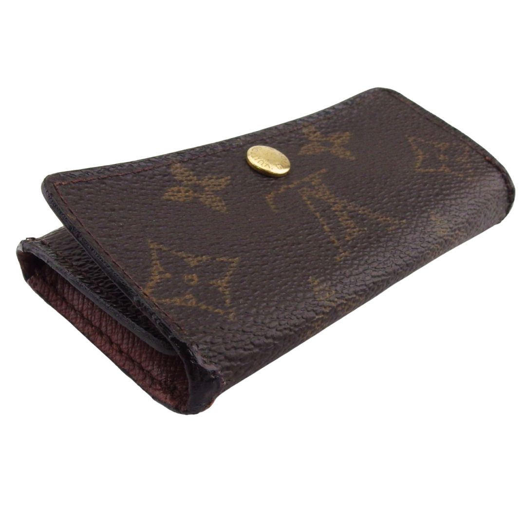 LOUIS VUITTON Key case Key holder M62631 Brown beige Multicles4