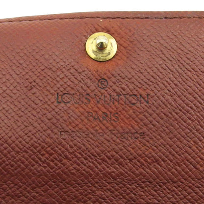 LOUIS VUITTON Key case Key holder M62631 Brown beige Multicles4