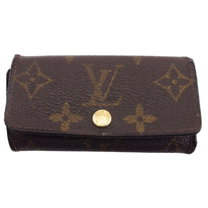 LOUIS VUITTON Key case Key holder M62631 Brown beige Multicles4
