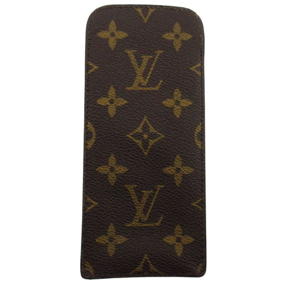 LOUIS VUITTON glasses case No.148 Brown beige Discontinued Vintage