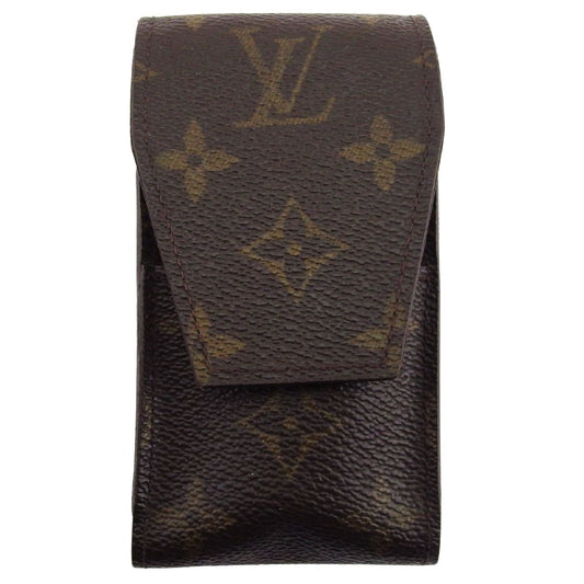 LOUIS VUITTON Cigarette case M63024 Brown beige Etui cigarette